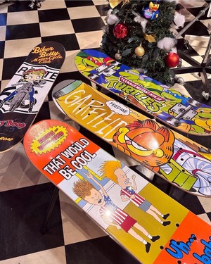 スケートボードデッキフォルディングチェアー