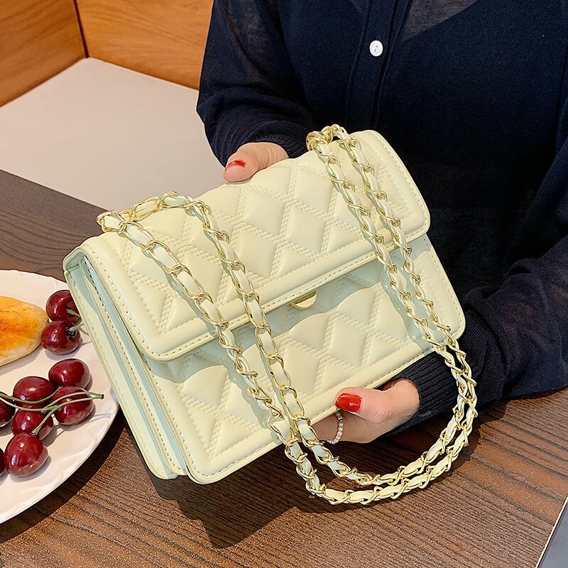 ホワイトサマースタイルチェーン シングル 夏物 メッセンジャーバッグ Tiancai_Wing_Bag63293896975