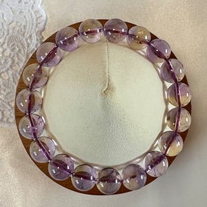 ボリビア産 高品質アメトリン 11㎜ ブレスレット✨調和と癒しをもたらす一点もの（内周17.5cm）