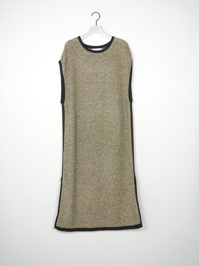 【12/上旬〜中旬入荷次第お届けのご予約】 CHIGNON/シニヨン コントラストニットチュニック 9566-745JR
