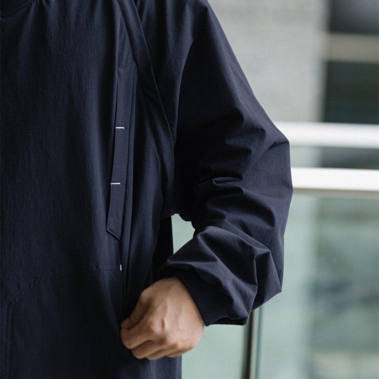 2WAYデザインモードアウトドア調スウェット　978