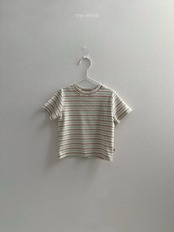 【取寄/韓国直送】minirobe 26/SM キキストライプTシャツ｜夏服｜韓国子供服