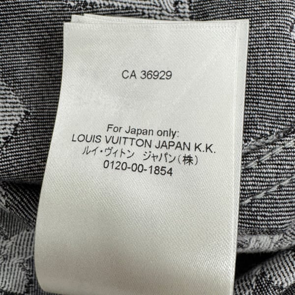 LOUIS VUITTON/ルイヴィトン【23AW】モノグラム デニム 半袖シャツ