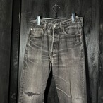 90s USA Levi's BLACK denim pantsW31 L30　リーバイス　ブラックデニム　パンツ　アメリカ製