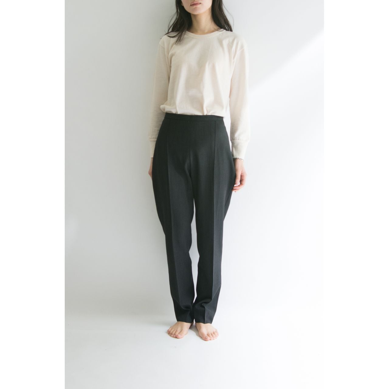 【SPORT MAX】Made in ITALY Slacks pants （MAX MARA スラックスパンツ テーパード イタリア製 ）1a