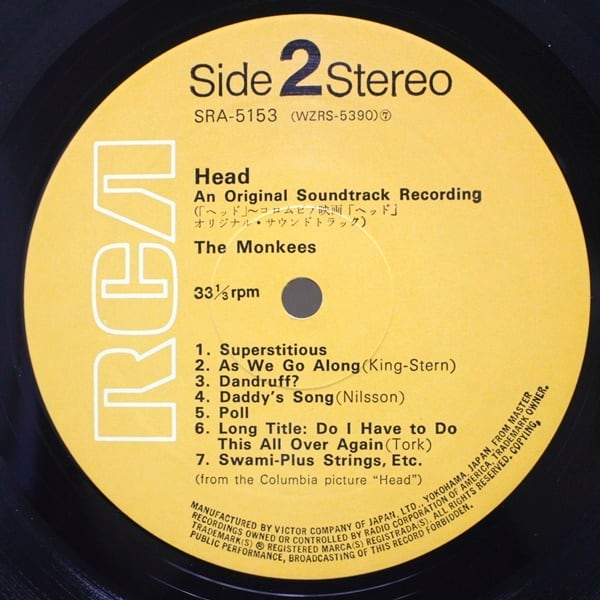 The Monkees / Head [SRA-5153] - 画像5