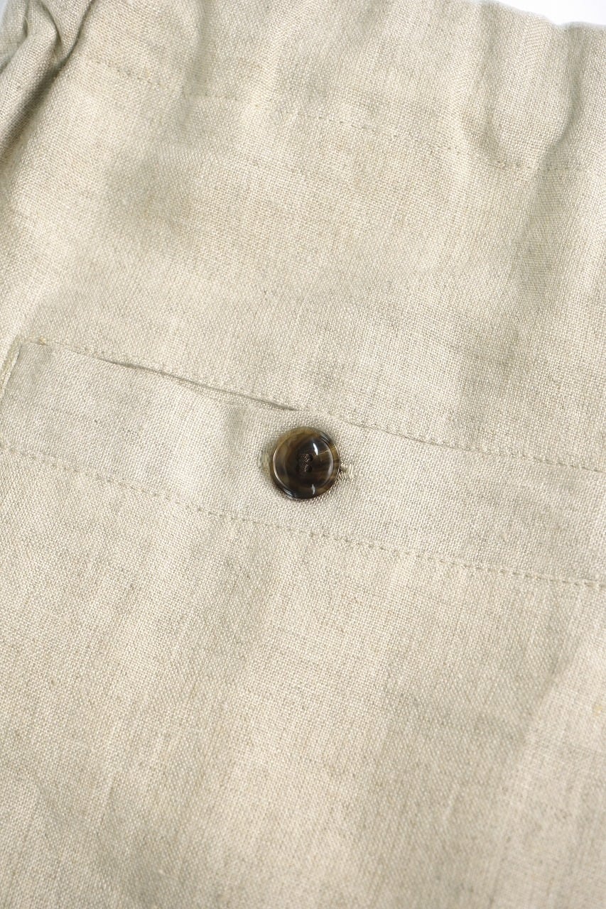 French Linen Wide Easy Pants