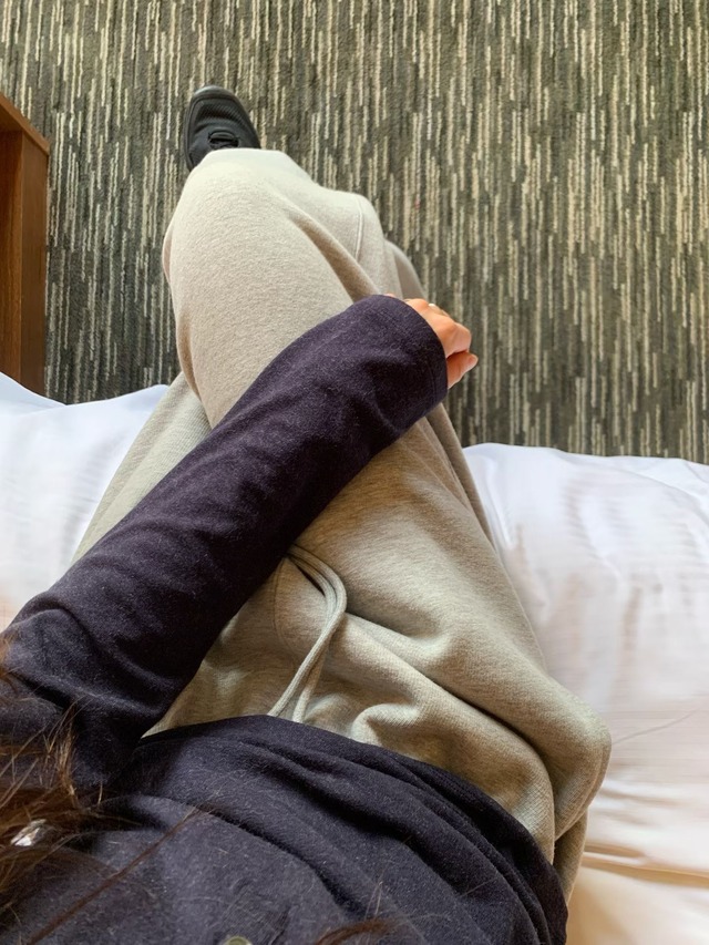 (予約) fl lanel / Wool button tee 3color