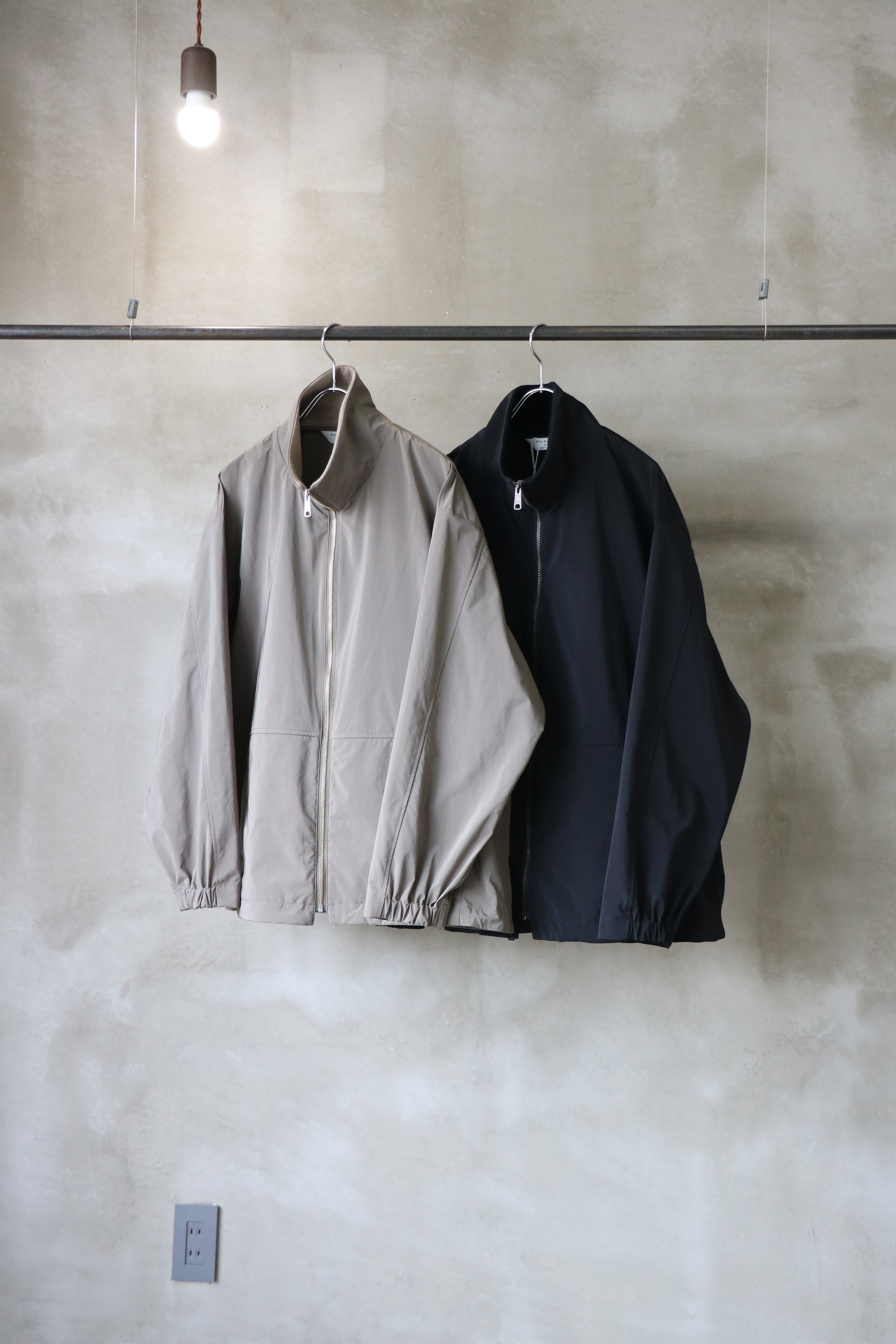 STILL BY HAND / Zipup Stand collar Blouson / BL04244 / スティル 