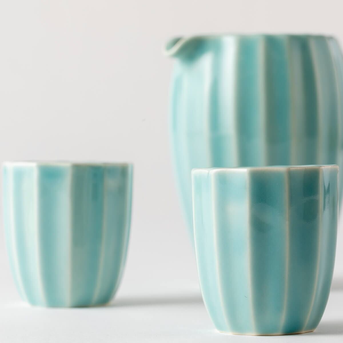 SN-09 sinogi 青磁酒器セット | 心結 kokoromusubu ㈱サンエー