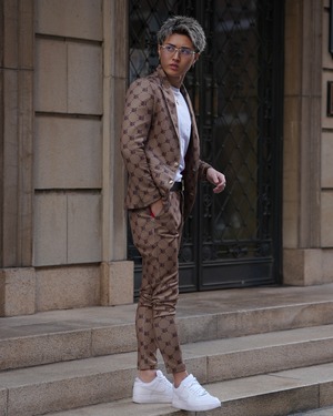 【高級】モノグラムラグジュアリースラックス【BB25031】