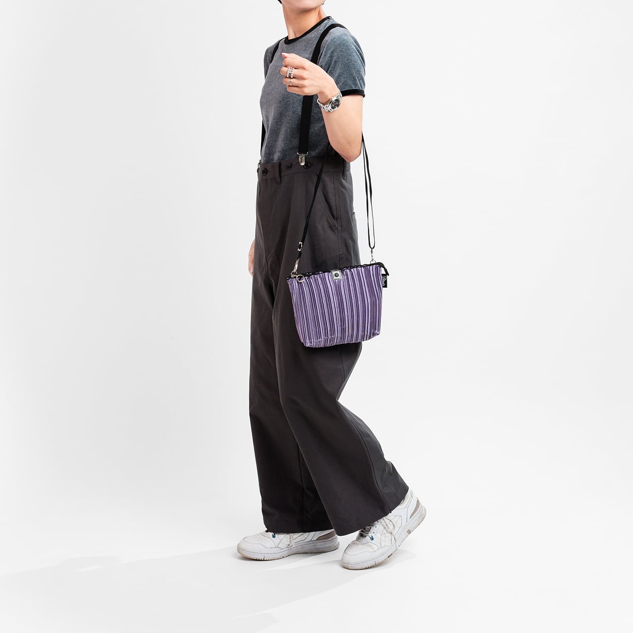 カラフルプリーツ2WAYショルダーバッグ（DSP－S861）#253グ