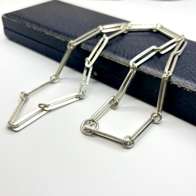 【希少】ジョージ・ジェンセン スターリングシルバー　ネックレス No.195A Design: Bent Gabrielsen　MON00359