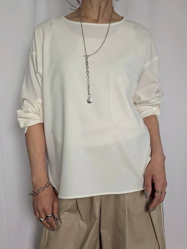 vivapresto ポケット付Ｔシャツブラウス