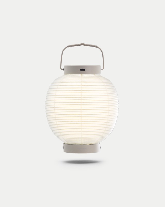 CHOCHIN × SOLAR LED LIGHT“ ANCOH ” / GREIGE