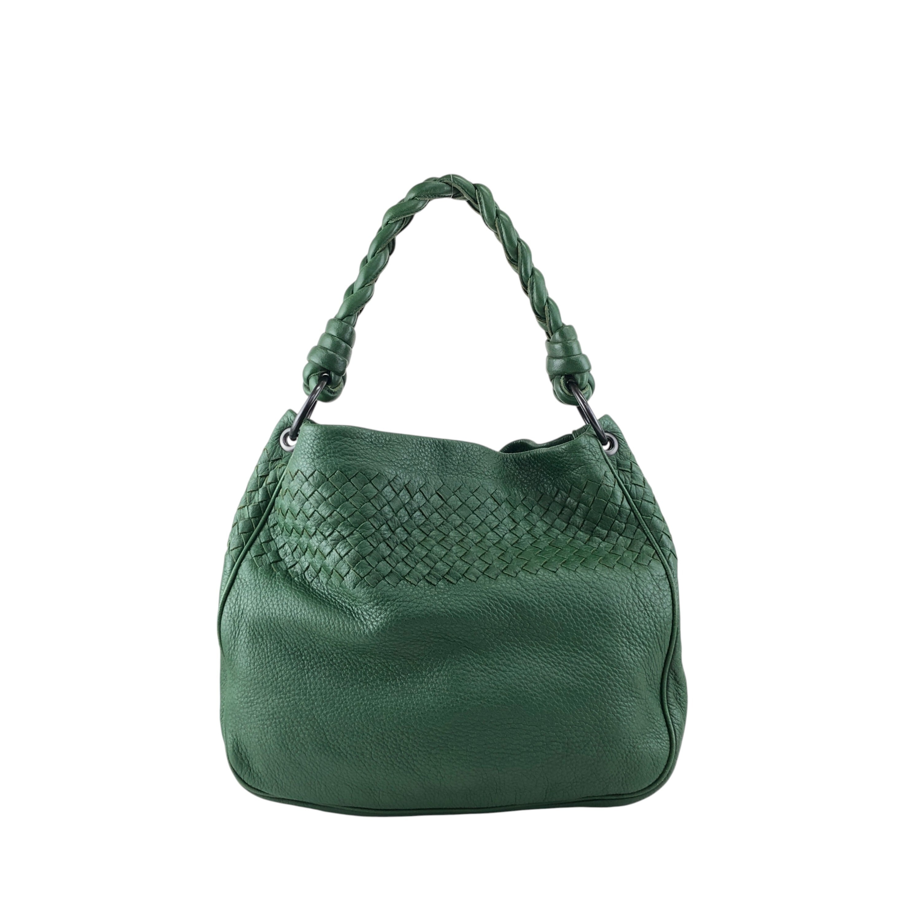 Bottega Veneta ボッテガ・ヴェネタ ショルダーバッグ グリーン レザー