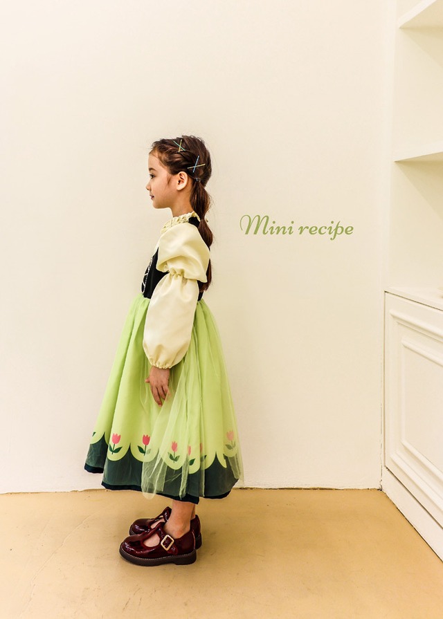 【即納】<mini recipe>  Anna one-piece