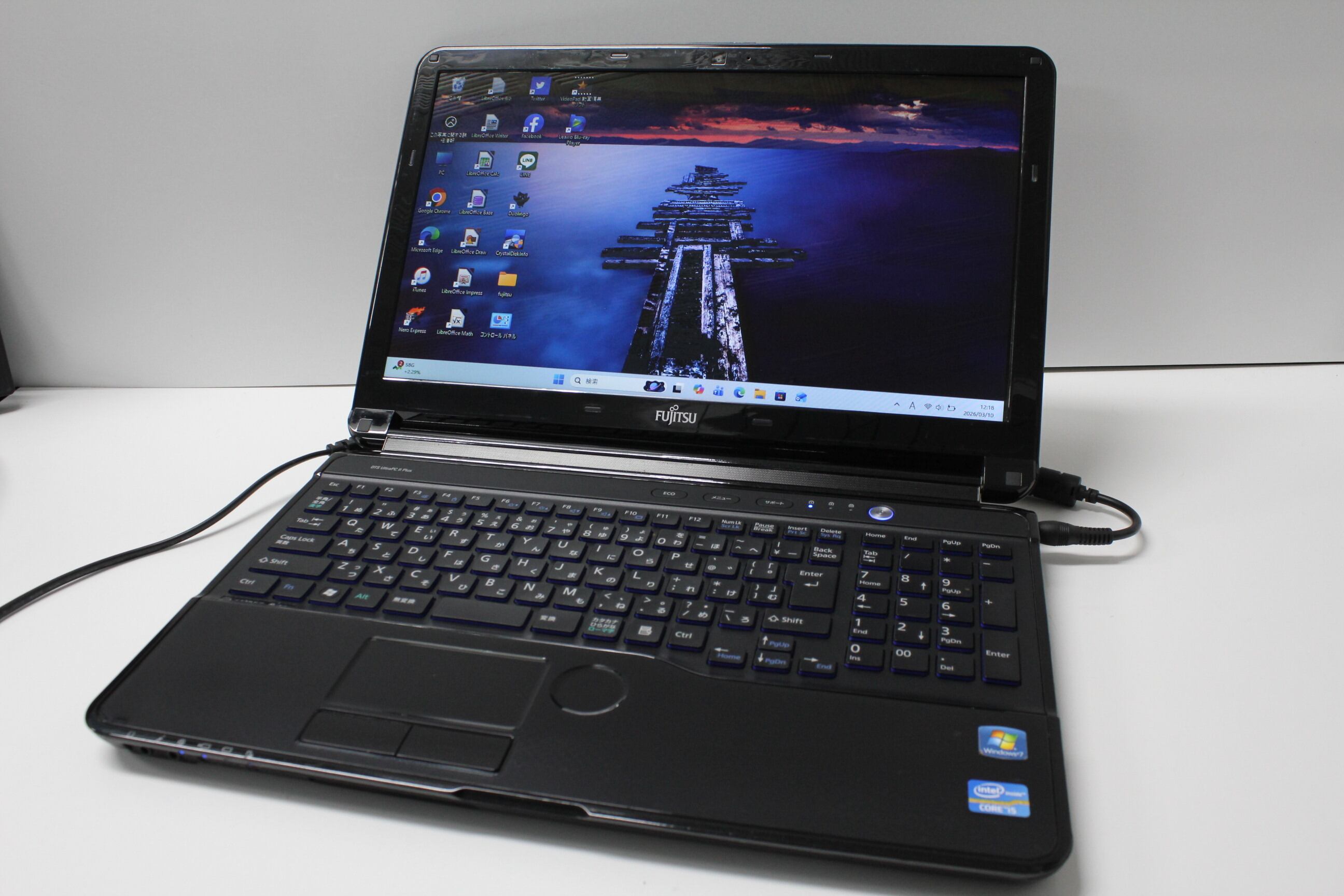 中古ノートPC】富士通〈LIFEBOOK AH54/H〉Intel Core i5/SSD256GB