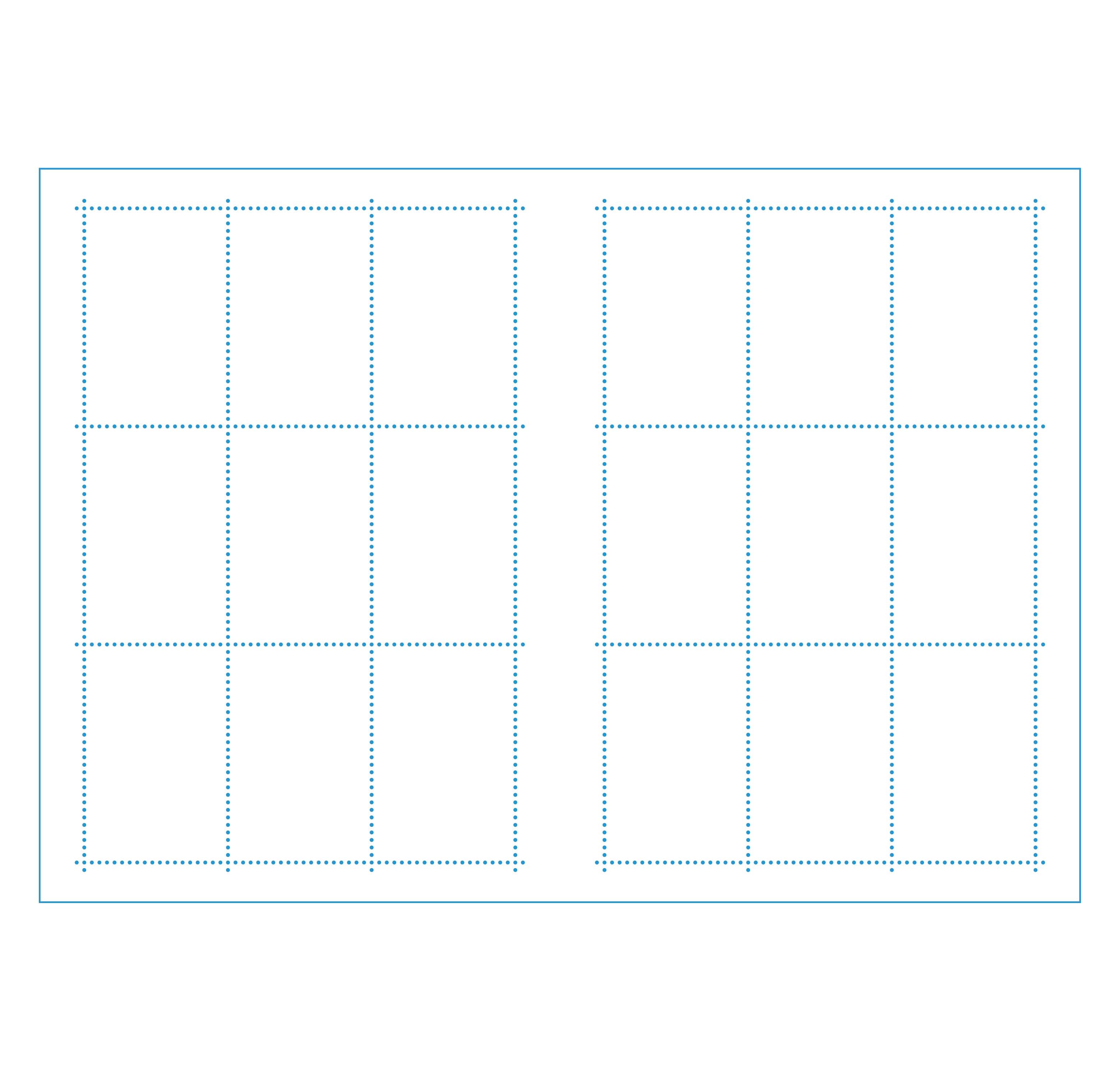 シール】A6サイズ/9面/10枚セット | Paperarts