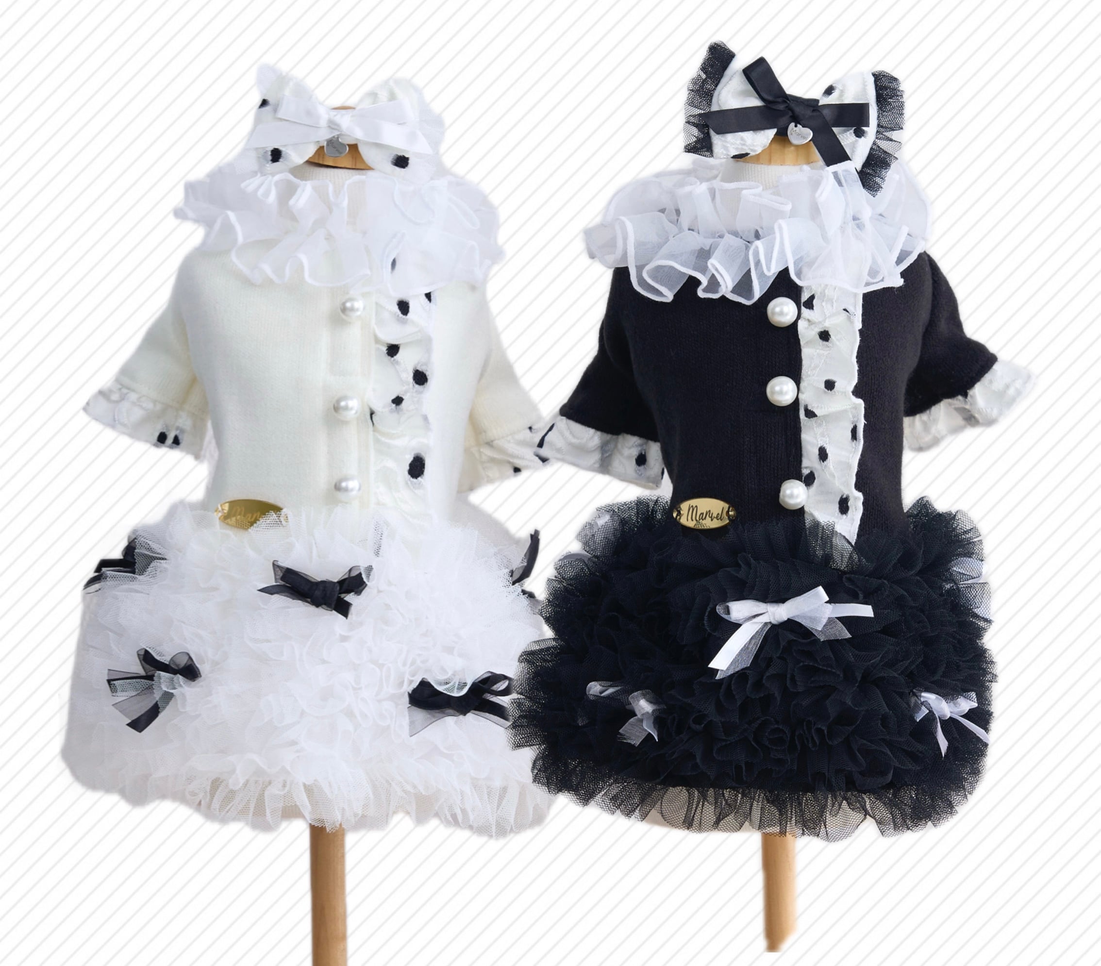 マルベル　『Tulle　Bow　Onepiece』 ご予約☆Tulle Bow Onepiece | Marvel