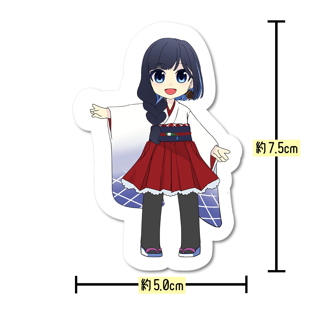 みにびしゅ【ステッカー】