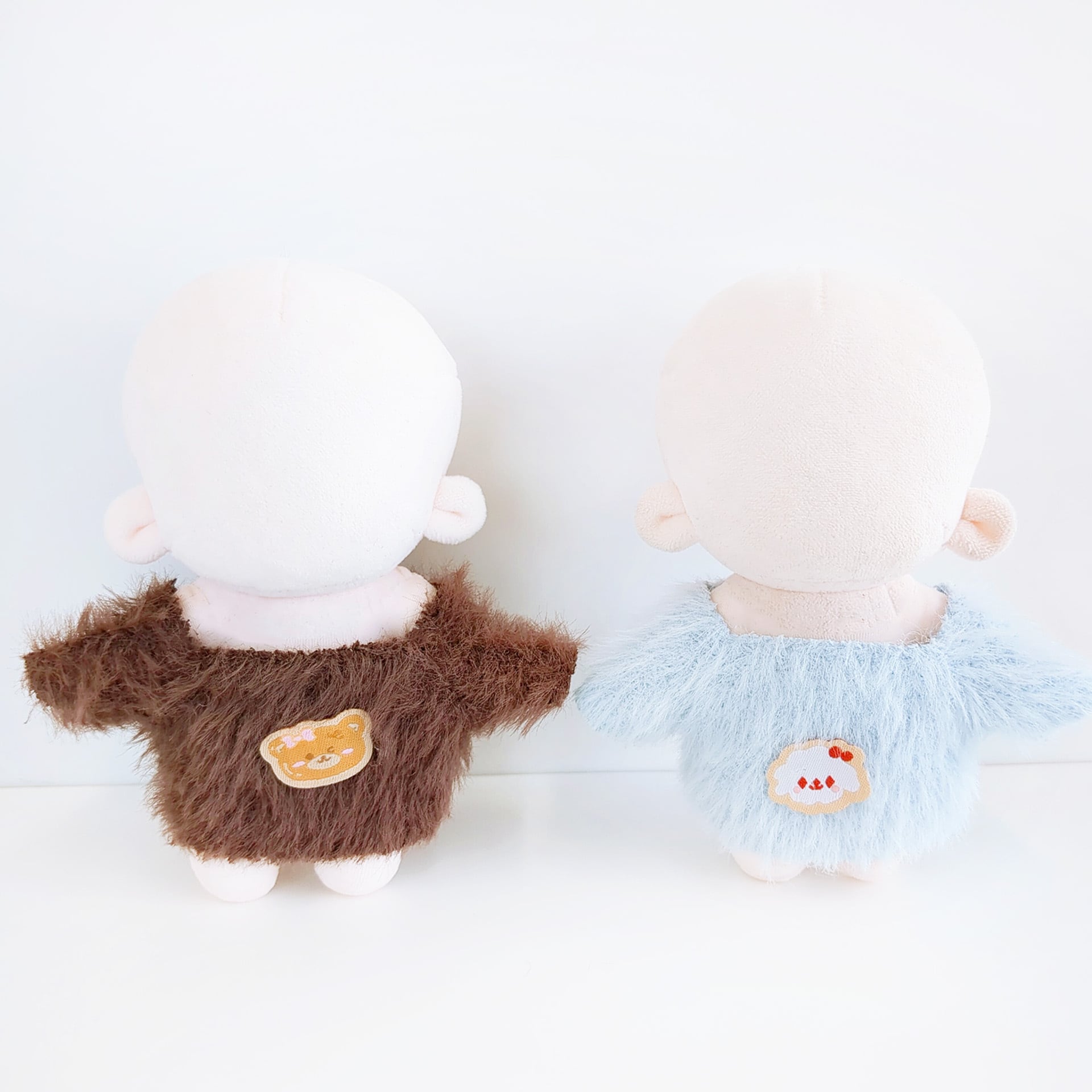 1214【10cm】シンプルなボアのふわふわセット | Little Closet │ ぬい