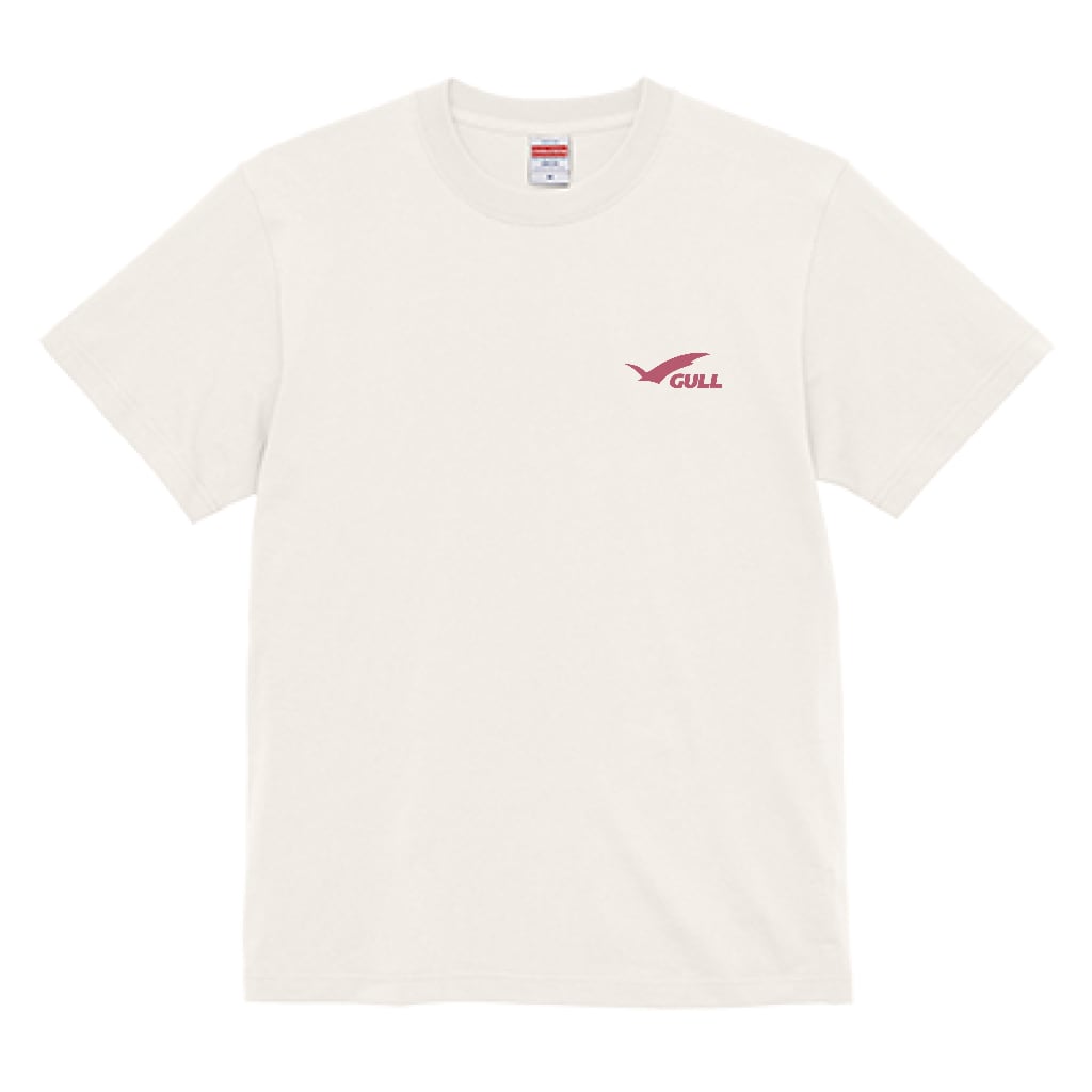 【OnlineStore限定】Fin Artist YURIE × GULL コラボTシャツ　″ トルマリンピンク ”