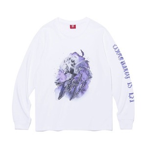 [WOOALONG] TOO LIT long sleeve - WHITE  正規品  韓国 ブランド 韓国ファッション 韓国代行 長袖Tシャツ