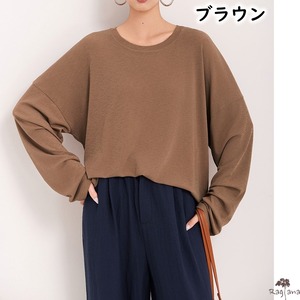 ドロップショルダー プルオーバー M 6col 250472