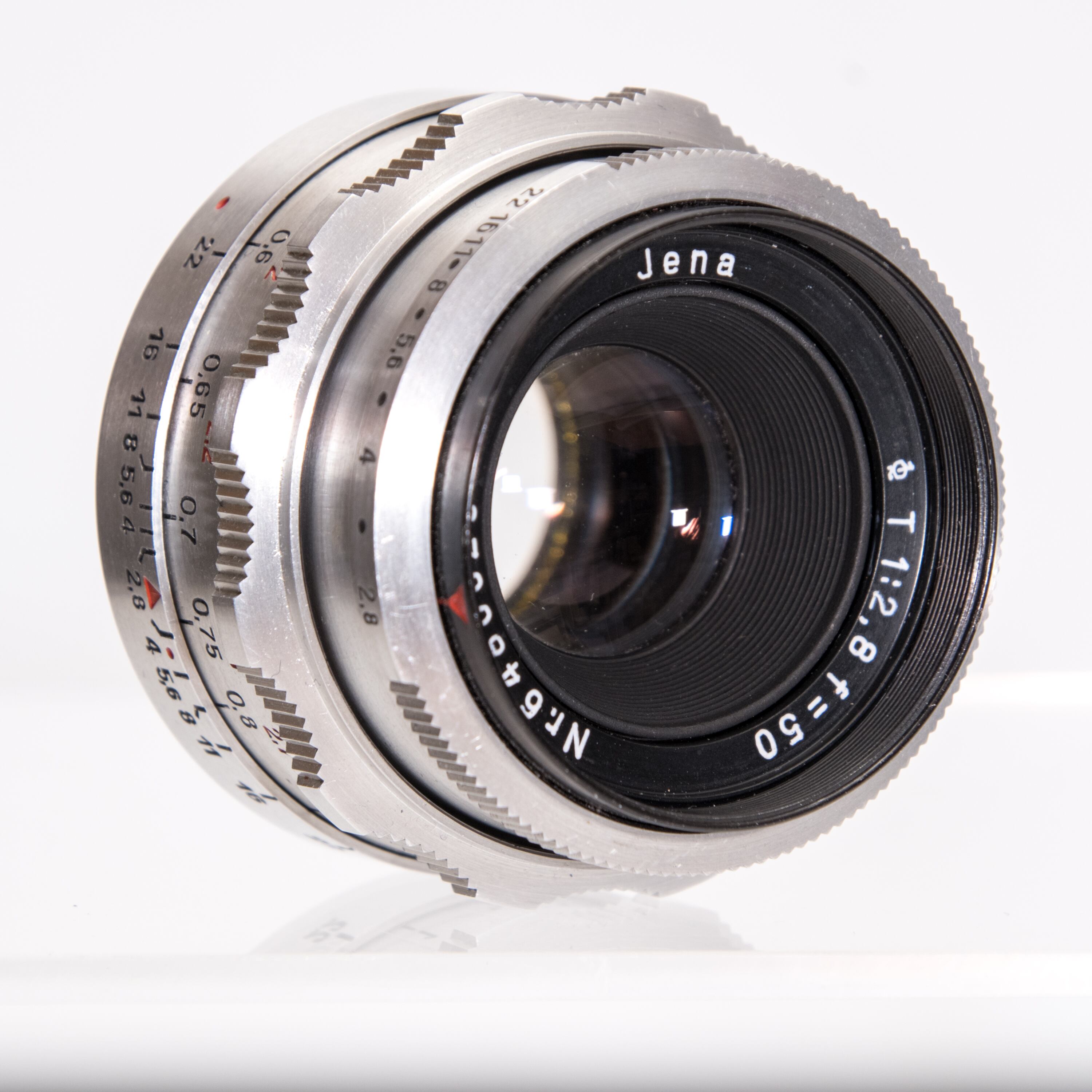 Carl Zeiss Jena Tessar 50mm F2.8 エキザクタマウント 6480029【並品