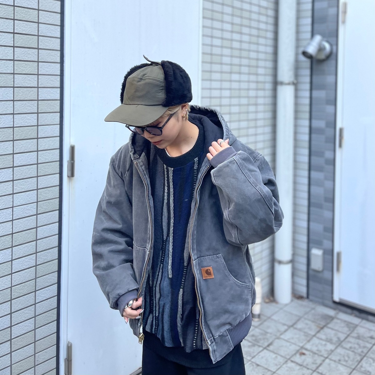 size:M【 Carhartt 】カーハート アクティブパーカー ダックジャケット 