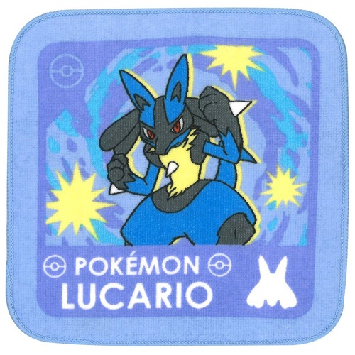 【ロット販売】【10入】ポケモンプチタオル ルカリオ(4010460)