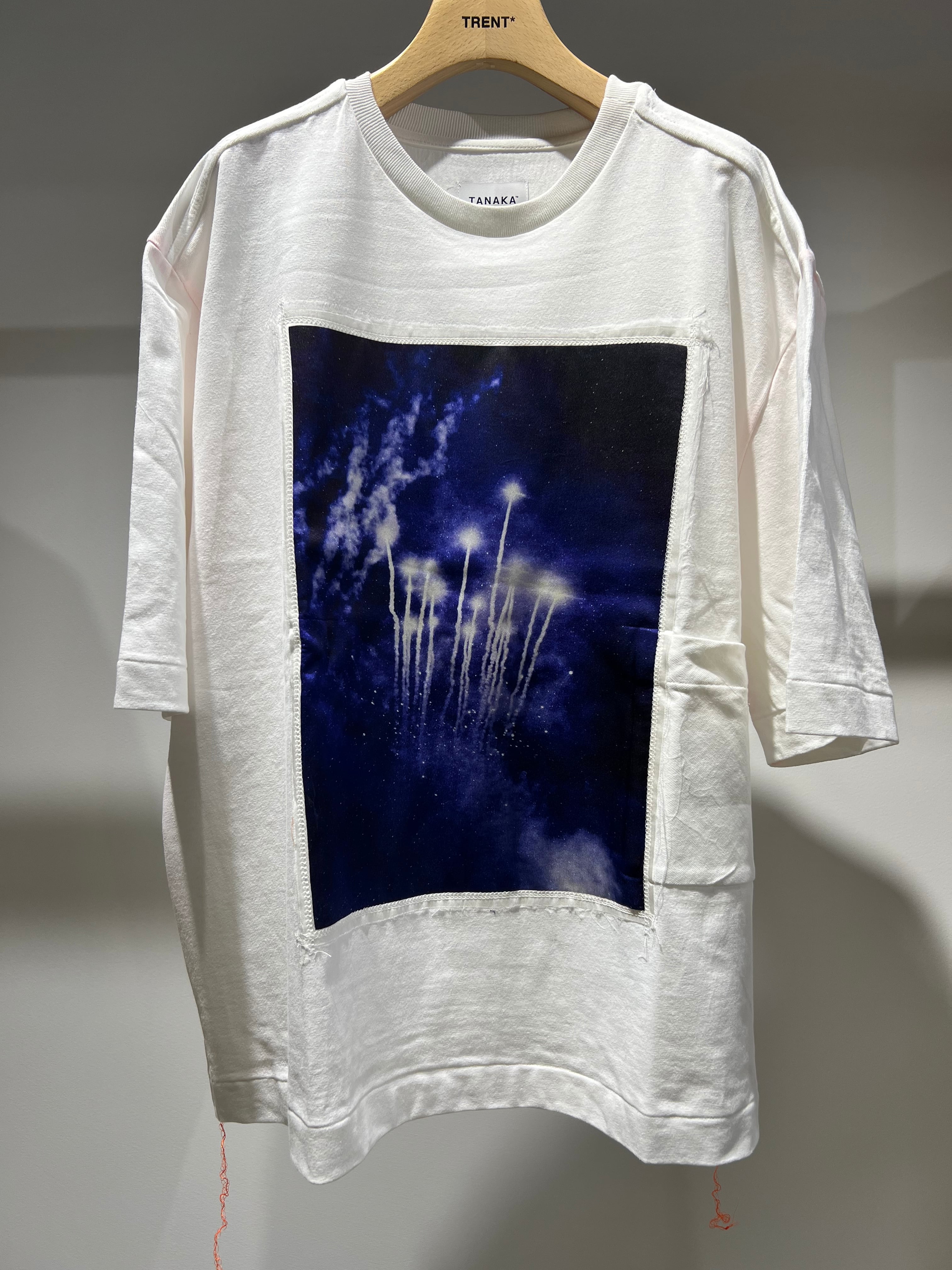 美品 TANAKA THE TEE 半袖Tシャツ グレー サイズS*GC238