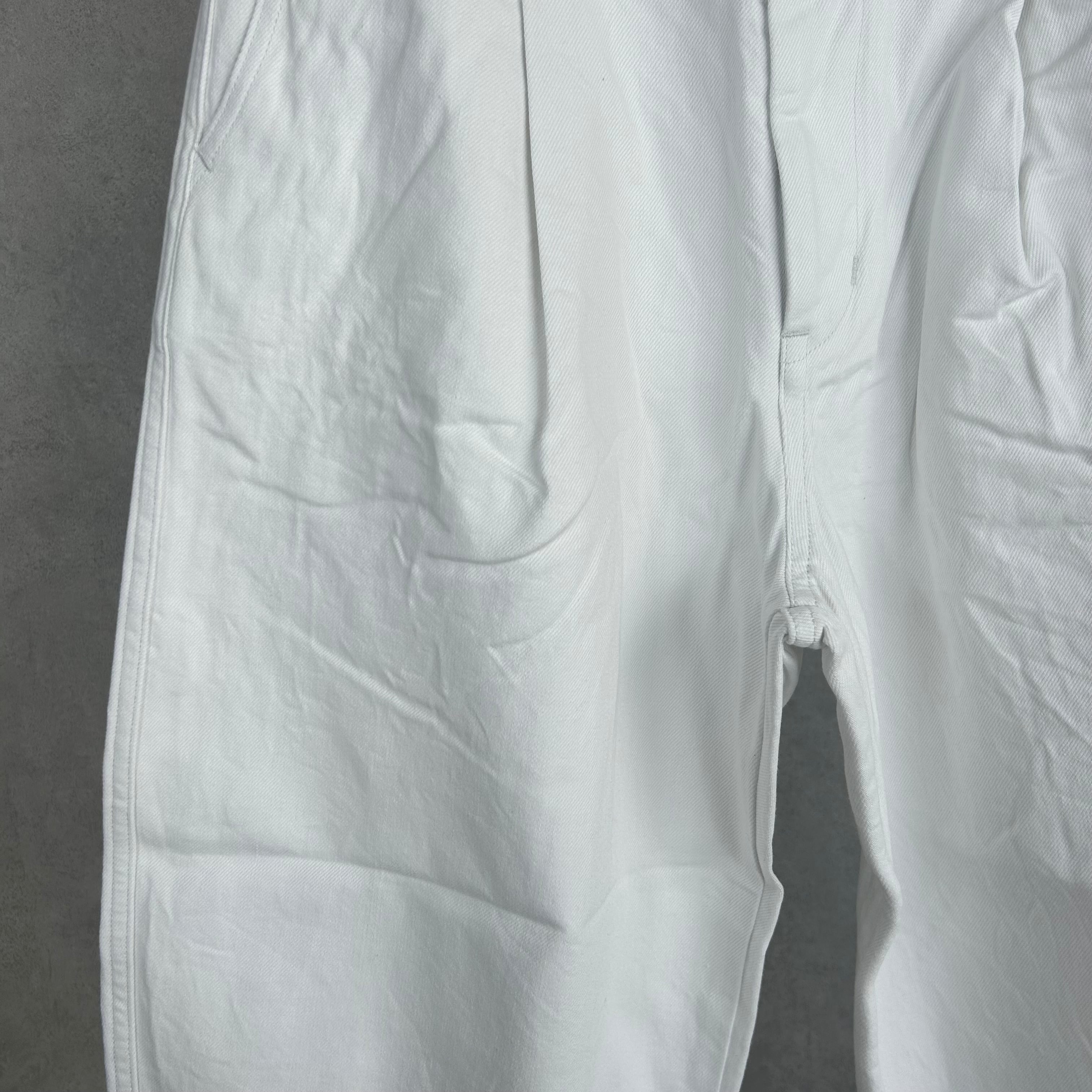 26SS》【STILL BY HAND】11.5oz DEEP TUCK WIDE DENIM PANTS スティル
