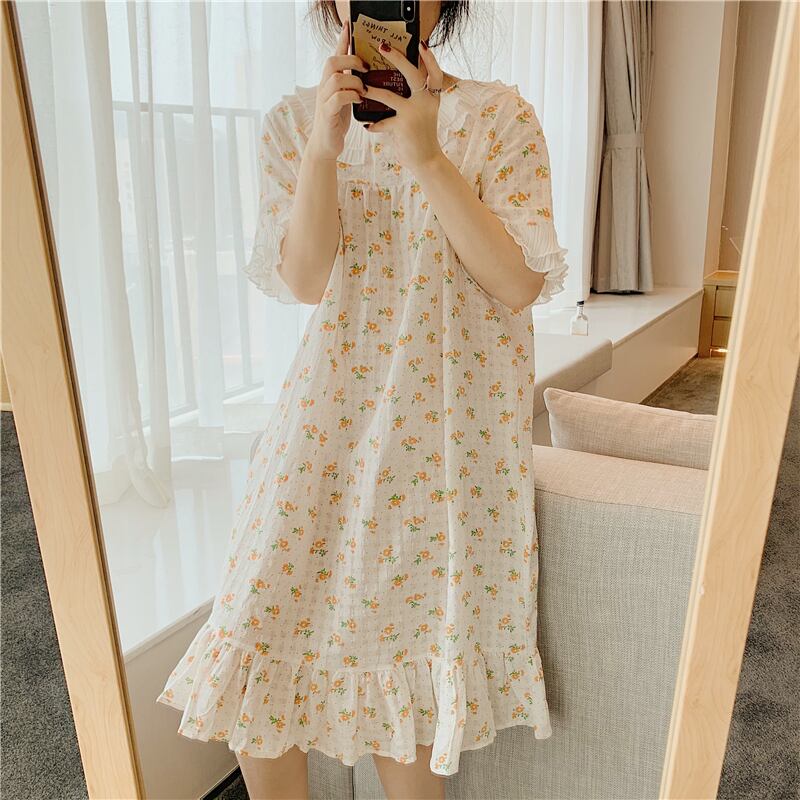 スタイルフローラルレディースサマー 大人ガーリー スウィート キュート カジュアル 夏物 花柄 萌量不足97218780363