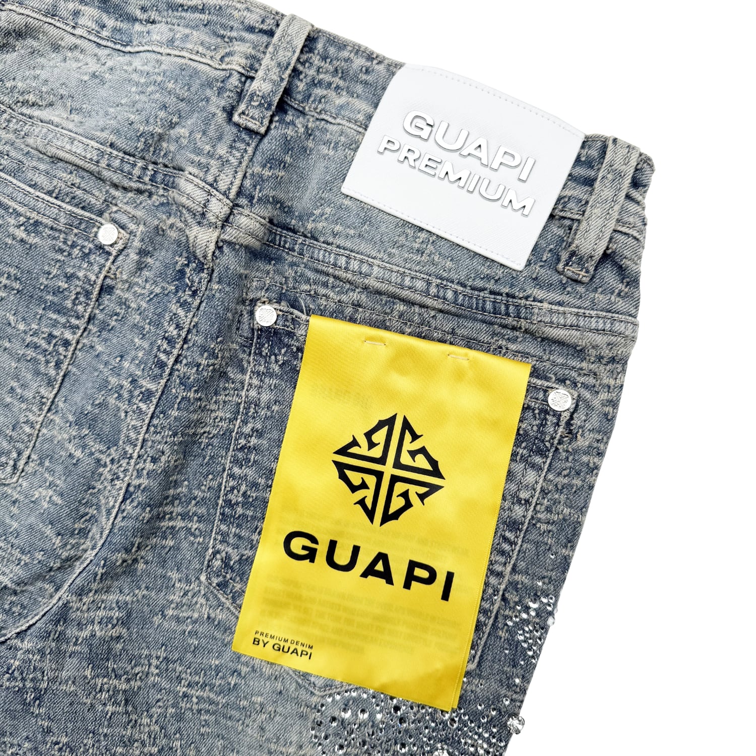 GUAPI / DISTRESSED CROSS DENIM | HOLICK
