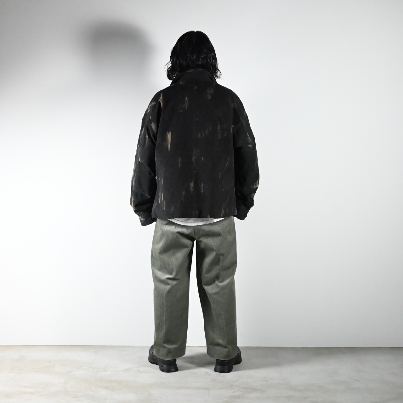 Leh / Photographer Jacketにbarbell object / leather jktコーディネート