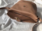 AMERICA 1990’s OLD COACH “Beige Leather” shoulder bag