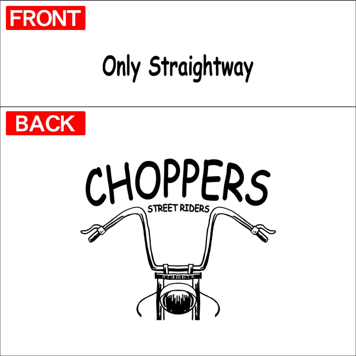 CHOPPERS Tシャツ  bk03 チョッパー乗り ハーレー チョッパー カスタムバイク