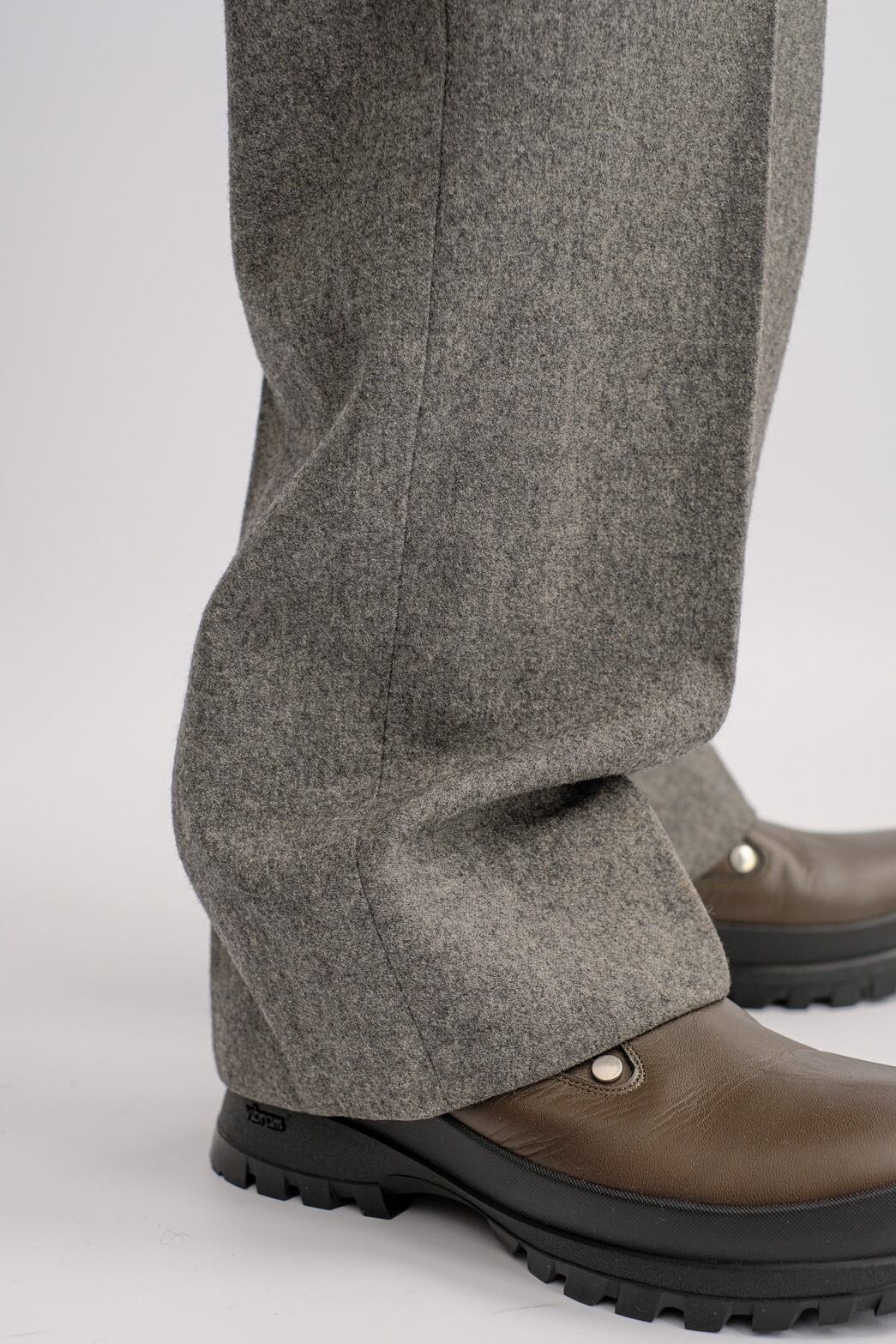 1990s wool wide slacks | puzzle