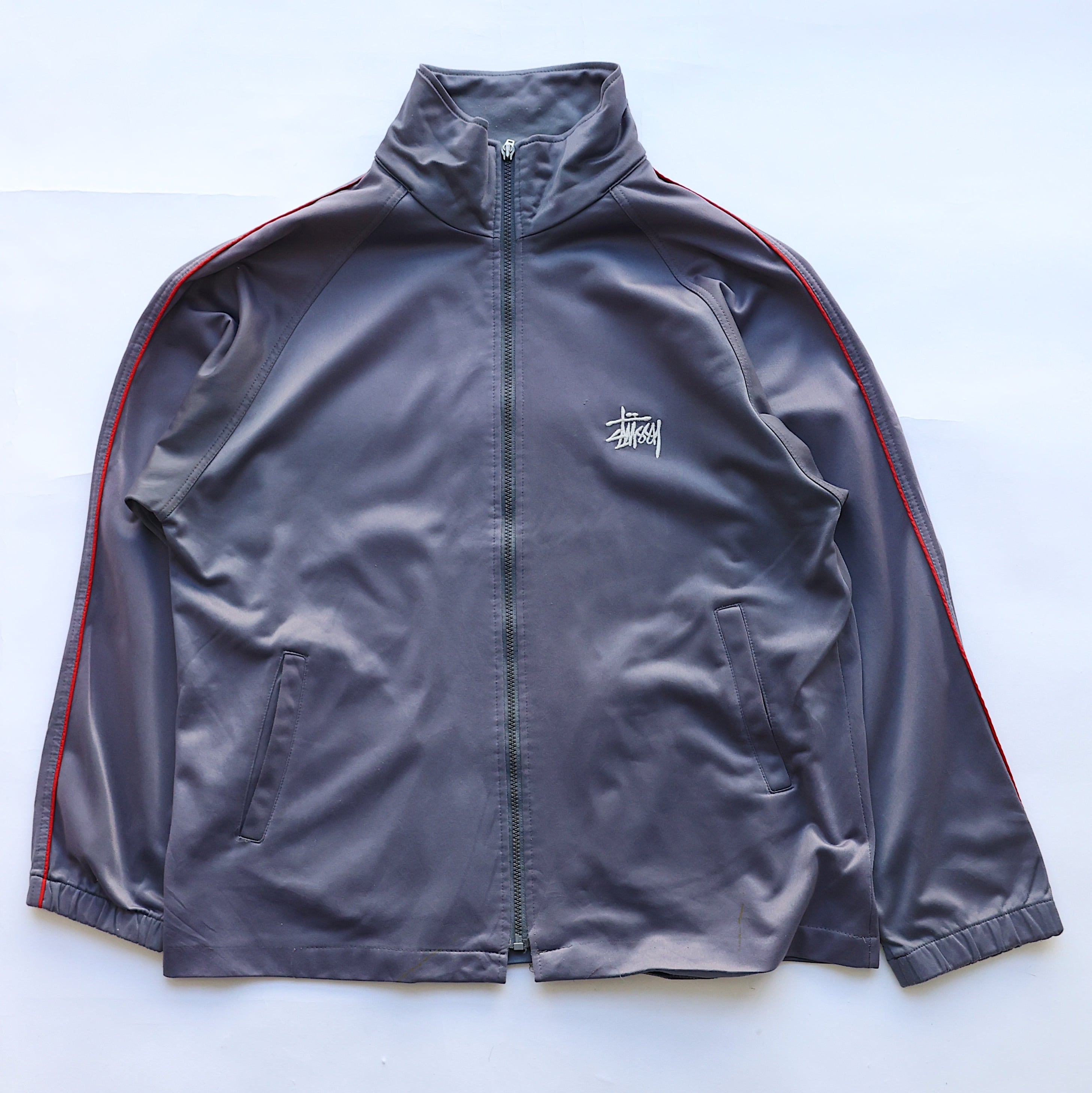 90S STUSSY TRACK JACKET