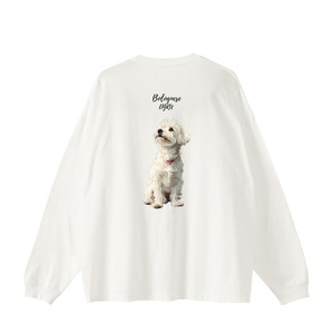 ボロニーズ　ルーズロングスリーブTシャツ