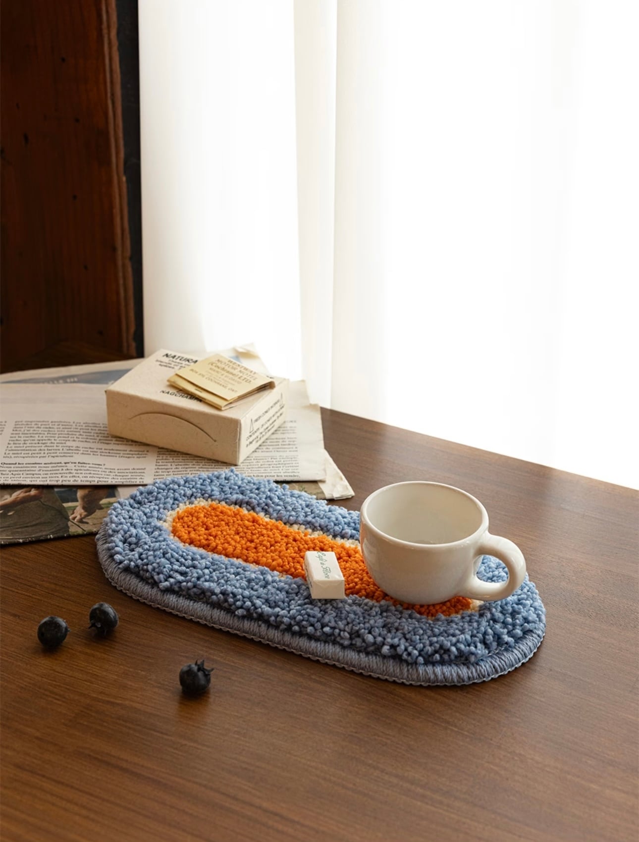 interior mini rug (S) 3types / インテリア ミニ ラグ トレー フット