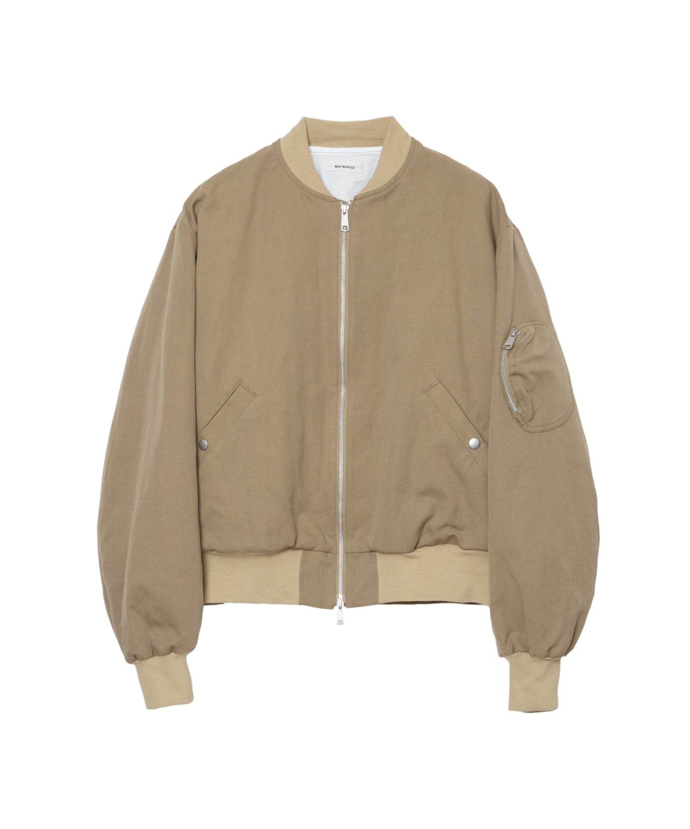 MATSUFUJI / M261-0102 / CL FLIGHT JACKET (SAND) | AfterSchool