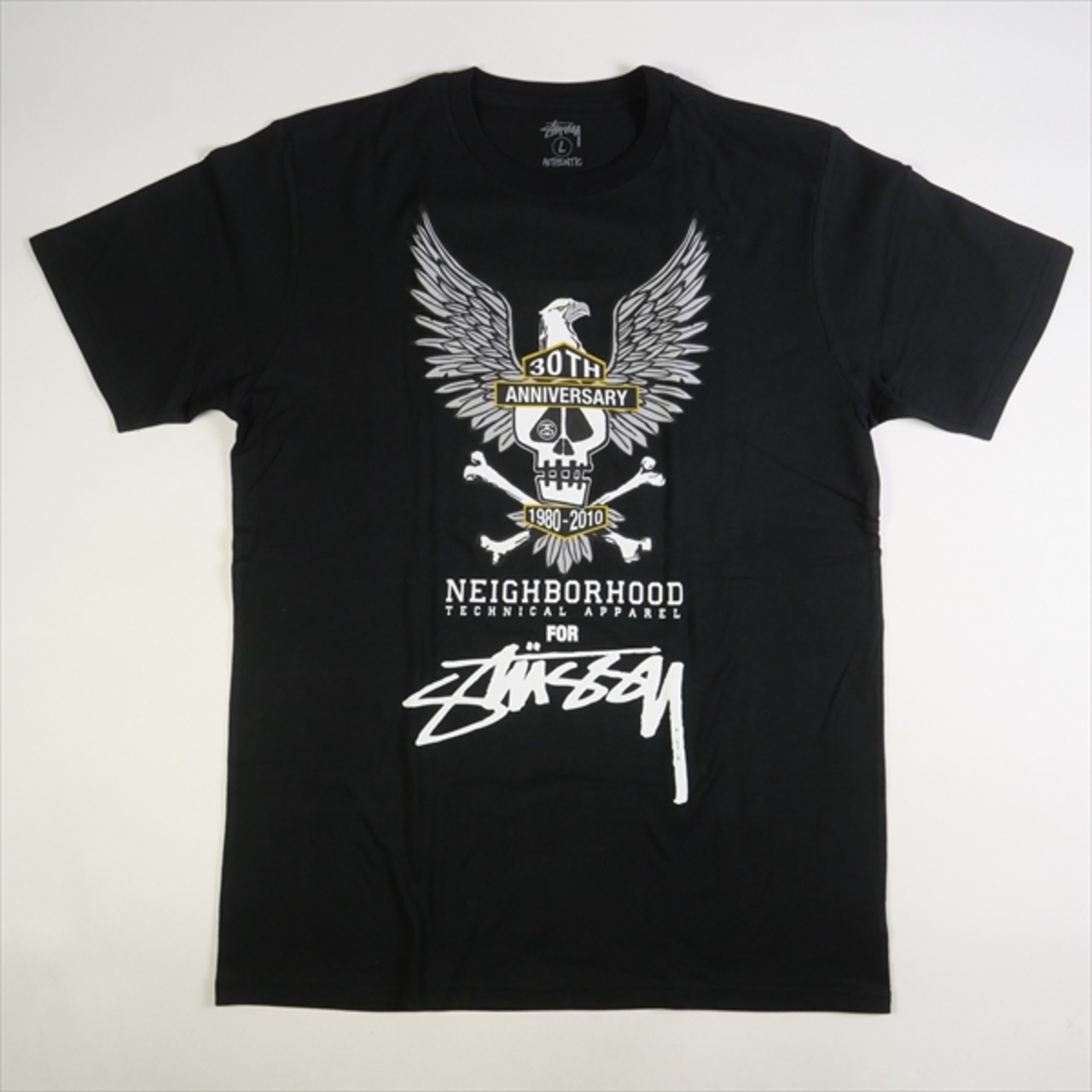 Size【L】 STUSSY ステューシー ×NEIGHBORHOOD 30th Anniversary Tee 