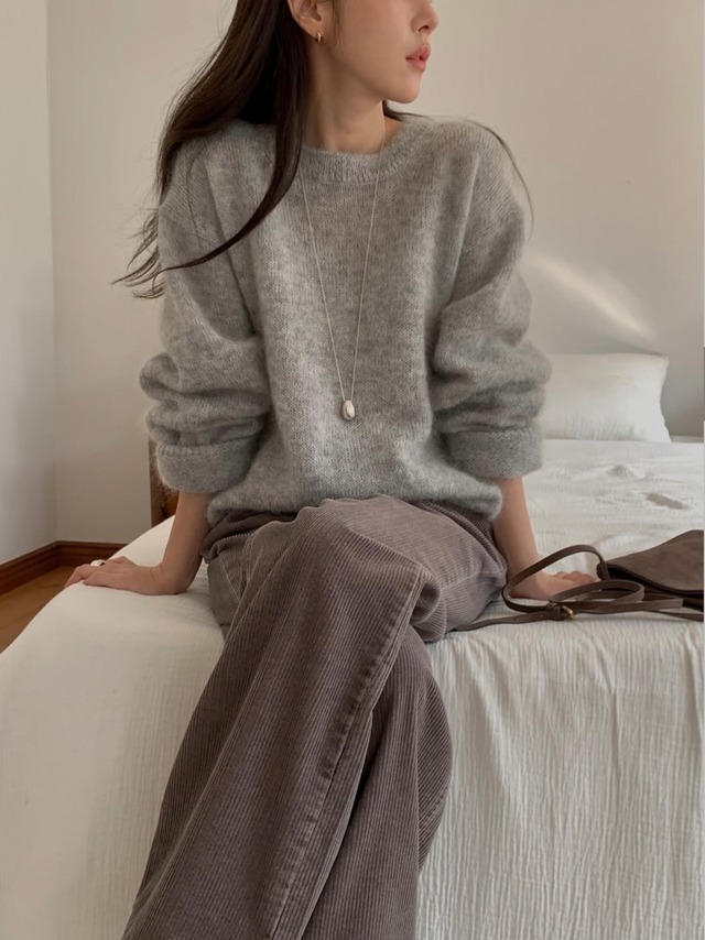 (予約) miel / Arni knit 4color