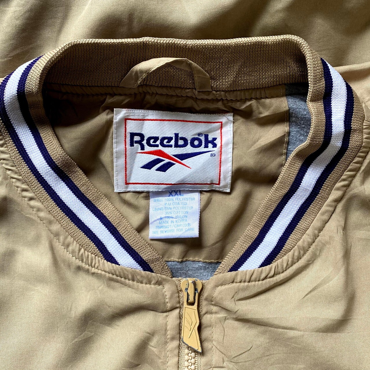 ビッグサイズ Reebok リーボック NFL VIKINGS ナイロンプルオーバー 