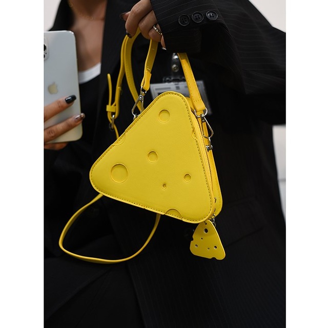 スクエアホール チーズミニバッグ　10251