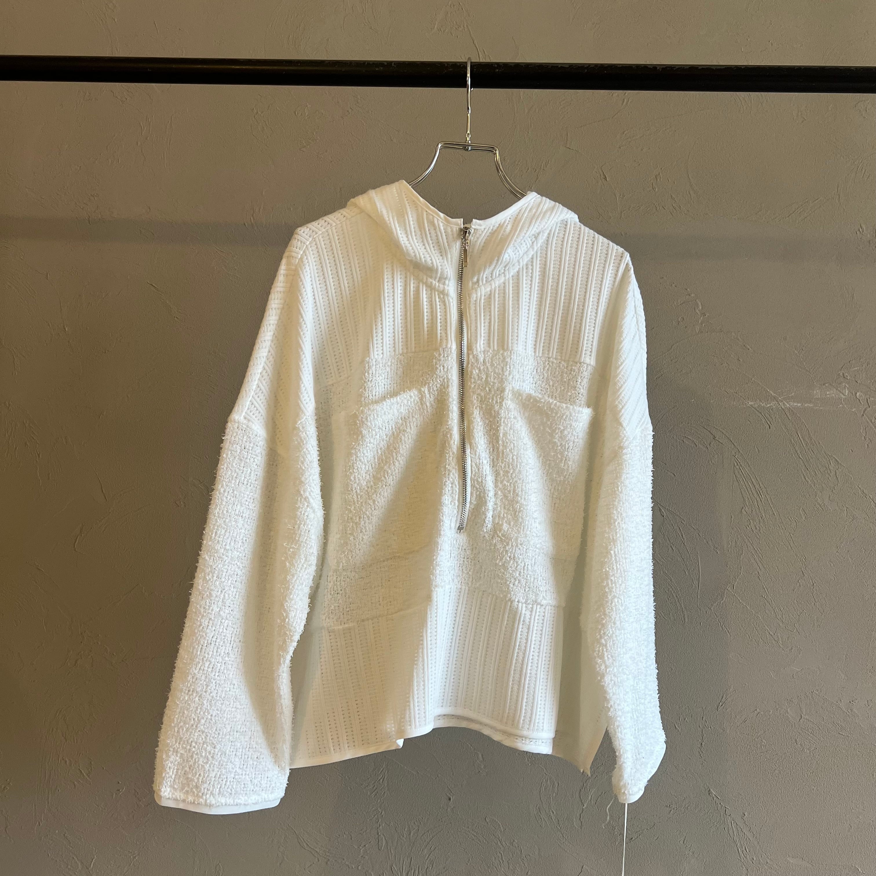 【新品】CYAN TOKYO シアントーキョーショートフェザーコンビフーディ CYAN TOKYO 】ショートフェザーコンビフーディー | valance 福井