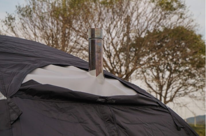 ワンタッチテント ポップアップテント TPU 透明 冬季 Hobakホバク